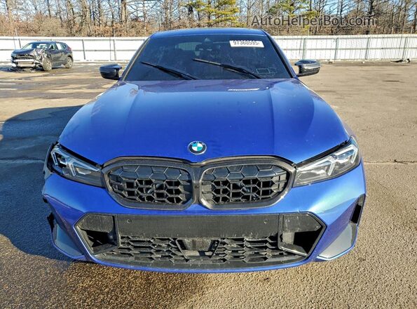 3MW69FT09S8F42511 2025 BMW M3 Blue წინა ხედი