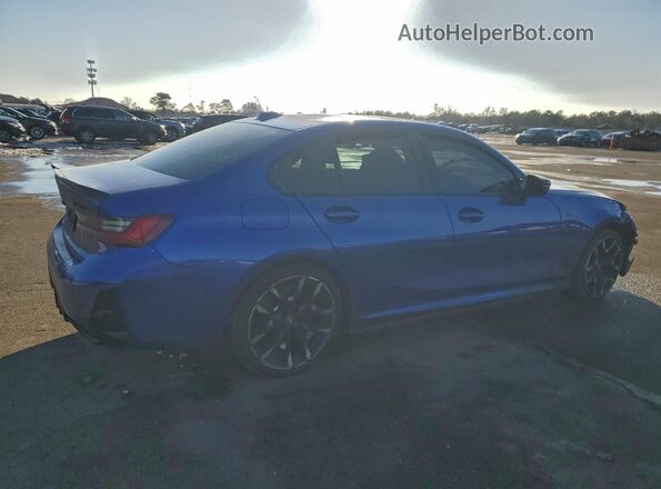 3MW69FT09S8F42511 2025 BMW M3 Blue უკანა მარჯვენა