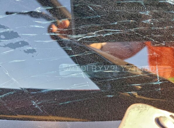 3MYDLBYV2LY711960 2020 TOYOTA YARIS Красный Вид наклейки с VIN-кодом