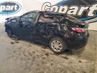 2020 Toyota Yaris L Черный vin: 3MYDLBYV4LY705688 Damage: Left Qtr Panel, Severe Damage, Replacement Required