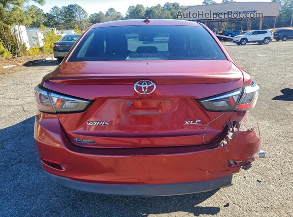 3MYDLBYV6KY515132 2019 TOYOTA YARIS Темно-бордовый Вид сзади