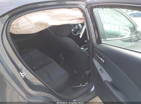 3MYDLBYV7HY181850 2017 TOYOTA YARIS IA Gray Vista de la etiqueta del VIN