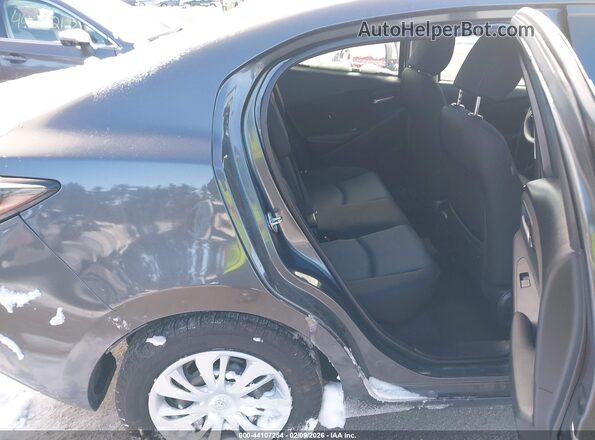3MYDLBYV8KY522874 2019 TOYOTA YARIS Серый Вид наклейки с VIN-кодом