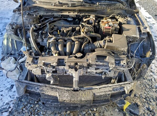 3MYDLBYV9JY326375 2018 TOYOTA YARIS Серый Вид задней части салона