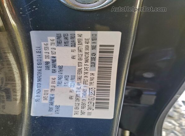 3MYDLBYV9JY326375 2018 TOYOTA YARIS Серый Вид наклейки с VIN-кодом