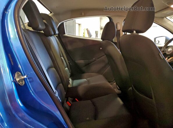 3MYDLBYVXKY523623 2019 TOYOTA YARIS Синий Вид задних сидений