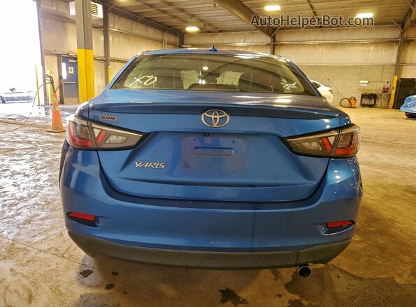 3MYDLBYVXKY523623 2019 TOYOTA YARIS Синий Вид сзади