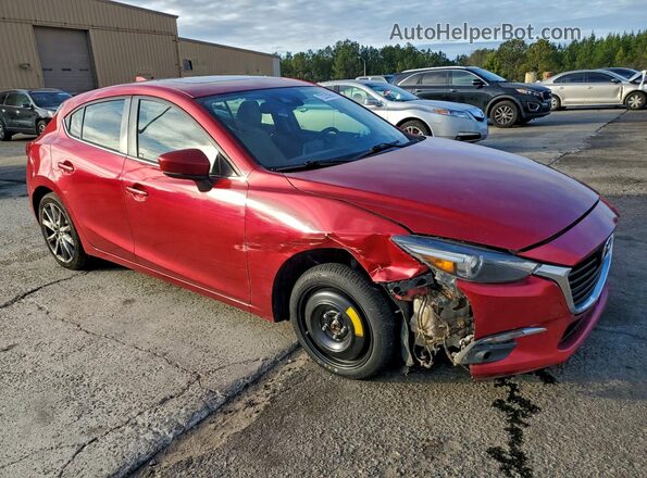 3MZBN1M3XHM133682 2017 MAZDA 3 Красный Передняя правая четверть