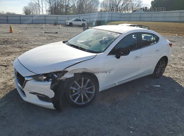 3MZBN1V37JM210027 2018 MAZDA 3 Белый Передняя левая четверть