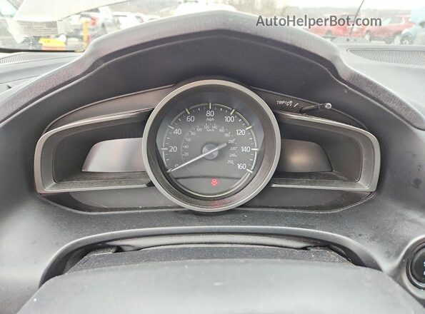 3MZBN1V71HM112799 2017 MAZDA 3 Gray Widok zestawu wskaźników