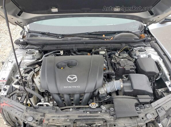 3MZBPAAL2KM109625 2019 MAZDA 3 Серебряный Вид задней части салона