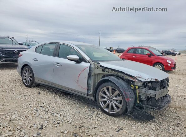 3MZBPAAL2KM109625 2019 MAZDA 3 Серебряный Передняя правая четверть