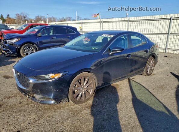 3MZBPACL1LM132599 2020 MAZDA 3 Синий Передняя левая четверть