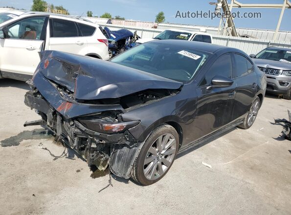 3MZBPADL0KM106783 2019 MAZDA 3 Серый Передняя левая четверть