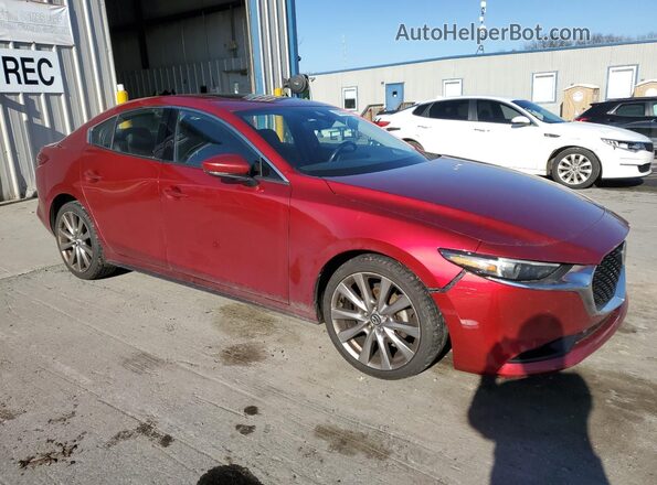 3MZBPAEMXKM102019 2019 MAZDA 3 Красный Передняя правая четверть