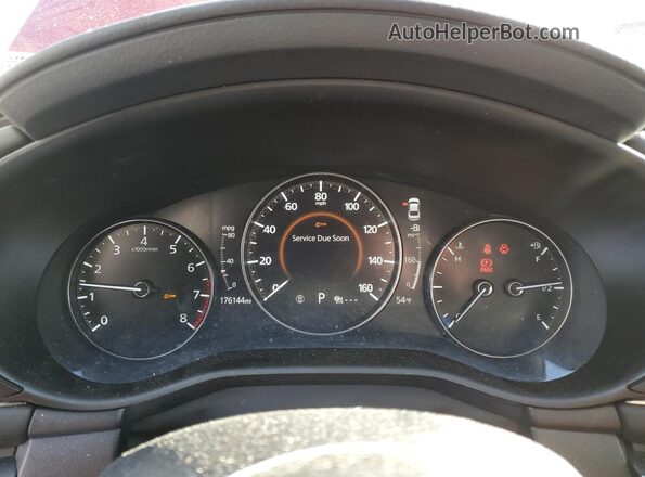 3MZBPAEMXKM102019 2019 MAZDA 3 Красный Вид щитка приборов