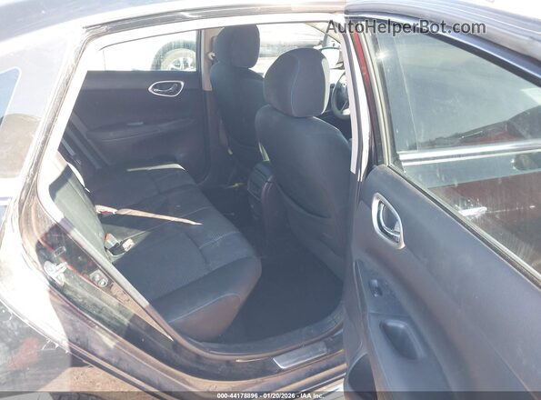 3N1AB7AP0JY279317 2018 NISSAN SENTRA Black Vista de la etiqueta del VIN