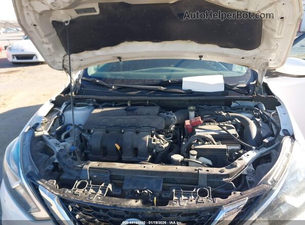 3N1AB7AP0KY346905 2019 NISSAN SENTRA Белый Вид сзади
