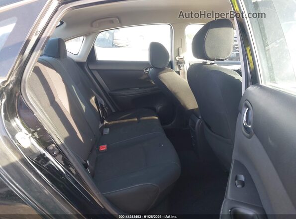 3N1AB7AP1KY324590 2019 NISSAN SENTRA Black Widok naklejki z numerem VIN