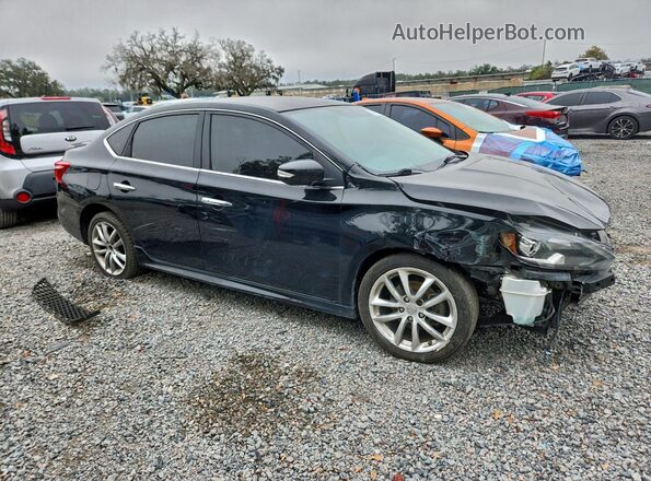 3N1AB7AP2GY233934 2016 NISSAN SENTRA Черный Передняя правая четверть