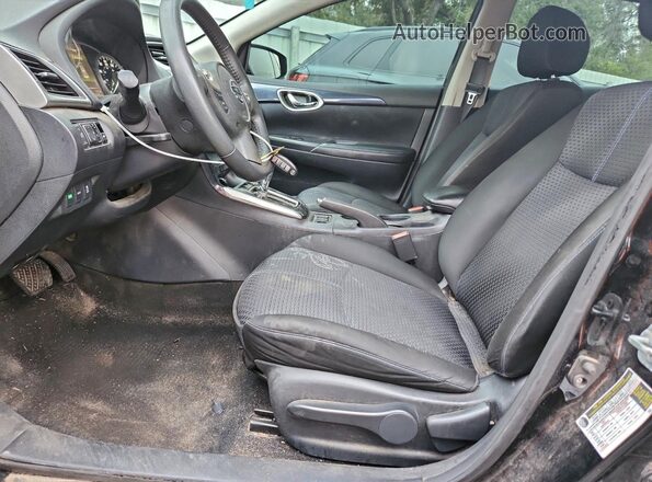 3N1AB7AP2GY233934 2016 NISSAN SENTRA Черный Вид салона спереди