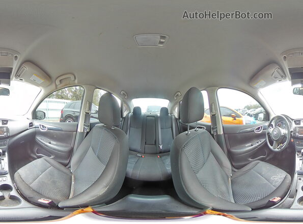 3N1AB7AP2GY233934 2016 NISSAN SENTRA Черный Панорамный вид салона 360°