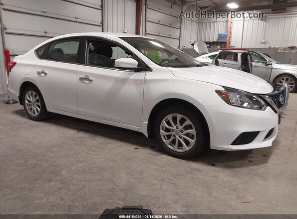 3N1AB7AP2JY212492 2018 NISSAN SENTRA White Delantero derecho