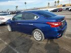 2016 Nissan Sentra S Синий vin: 3N1AB7AP3GY247969