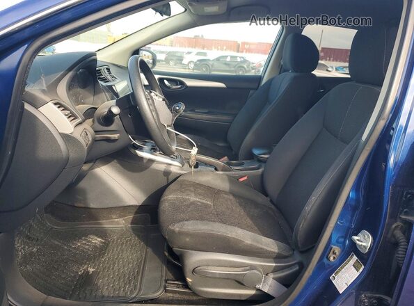 3N1AB7AP3GY247969 2016 NISSAN SENTRA Синий Вид салона спереди