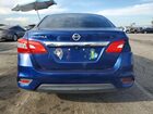 2016 Nissan Sentra S Синий vin: 3N1AB7AP3GY247969