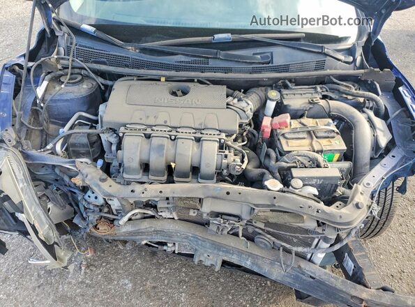 3N1AB7AP3GY247969 2016 NISSAN SENTRA Синий Вид задней части салона