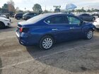 2016 Nissan Sentra S Синий vin: 3N1AB7AP3GY247969