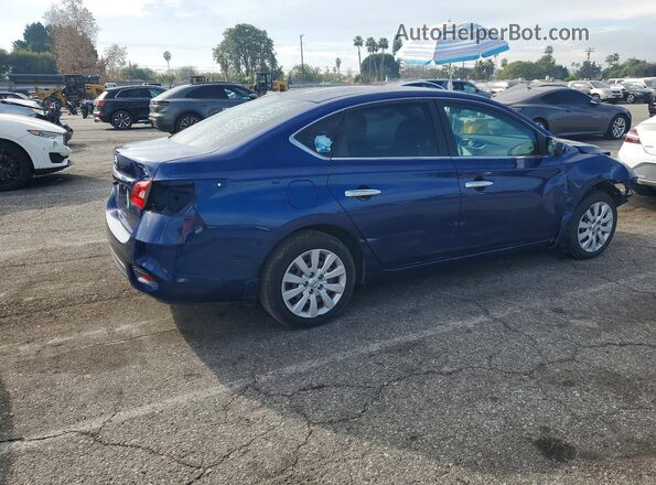 3N1AB7AP3GY247969 2016 NISSAN SENTRA Синий Задняя правая четверть