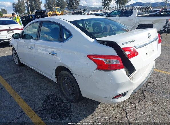 3N1AB7AP3JY258641 2018 NISSAN SENTRA White Rear left