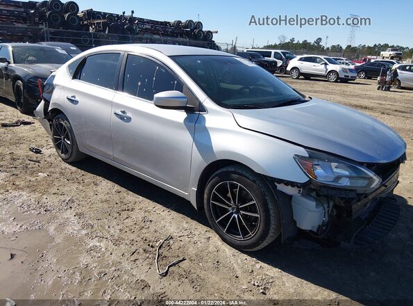3N1AB7AP4GY285890 2016 NISSAN SENTRA Silver Delantero derecho