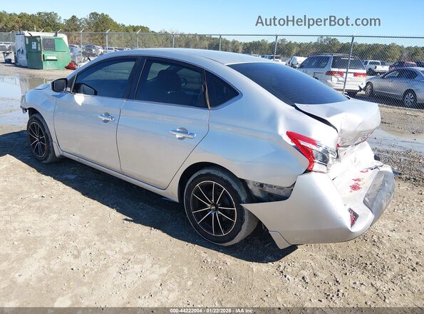 3N1AB7AP4GY285890 2016 NISSAN SENTRA Silver Trasero izquierdo