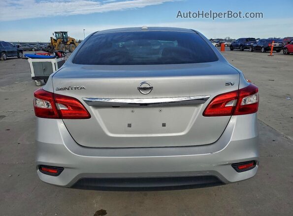3N1AB7AP5KY438222 2019 NISSAN SENTRA Silver Vista trasera