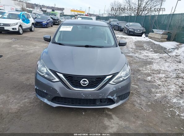 3N1AB7AP8KY294780 2019 NISSAN SENTRA Серый Вид щитка приборов
