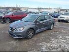 2019 Nissan Sentra Sv Серый vin: 3N1AB7AP8KY294780