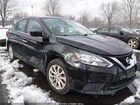2018 Nissan Sentra Sv Black vin: 3N1AB7AP9JL623384