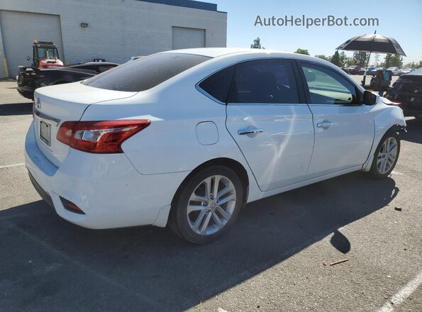 3N1AB7APXGY226648 2016 NISSAN SENTRA Белый Задняя правая четверть