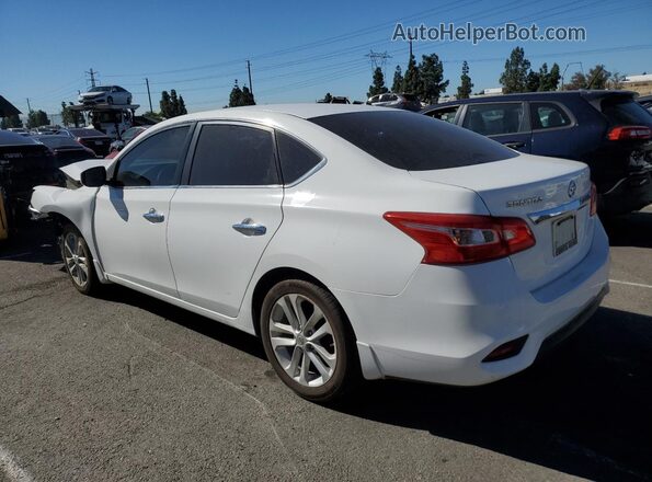 3N1AB7APXGY226648 2016 NISSAN SENTRA Белый Задняя левая четверть