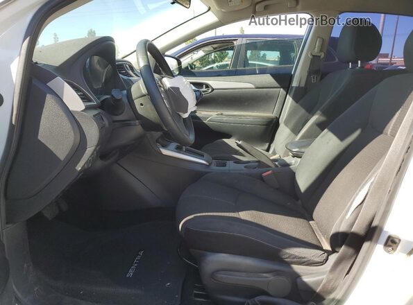 3N1AB7APXGY226648 2016 NISSAN SENTRA Белый Вид салона спереди