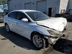 2016 Nissan Sentra S Белый vin: 3N1AB7APXGY226648