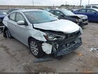 2016 Nissan Sentra Sv Silver vin: 3N1AB7APXGY281858