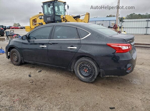 3N1AB7APXHY398051 2017 NISSAN SENTRA Черный Задняя левая четверть