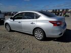 2017 Nissan Sentra S Серебряный vin: 3N1AB7APXHY404981