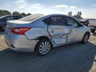 2017 Nissan Sentra S Серебряный vin: 3N1AB7APXHY404981