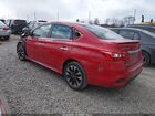 2017 Nissan Sentra Sr Красный vin: 3N1AB7APXHY406794
