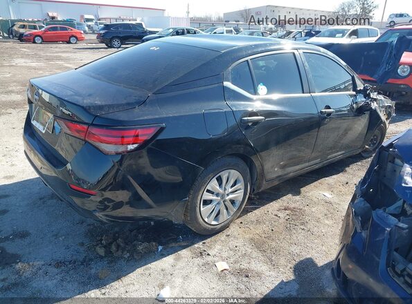 3N1AB8BV9RY317769 2024 NISSAN SENTRA Черный Задняя правая четверть